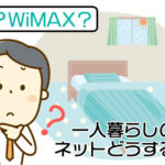 一人暮らしのネット回線「WiMAXか光回線」で悩んでる方必見の全知識