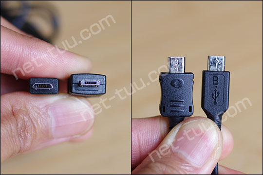 Micro USB Type-B 端子形状