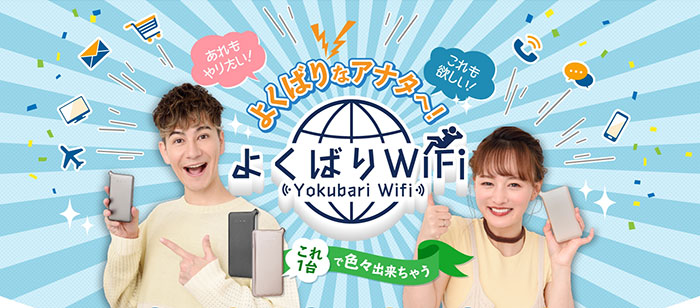よくばりWiFi 公式ページのスクリーンショット